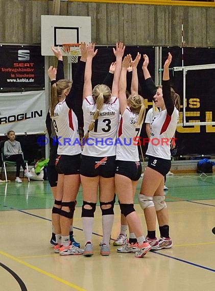 Volleyball Damen 3. Liga Süd SV Sinsheim gegen SG Bretzenheim 14.01.2017 (© Siegfried)